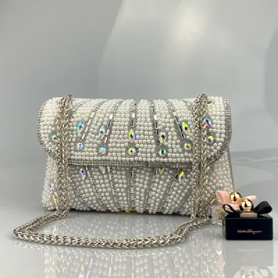 HANDMADE PEARL BAG